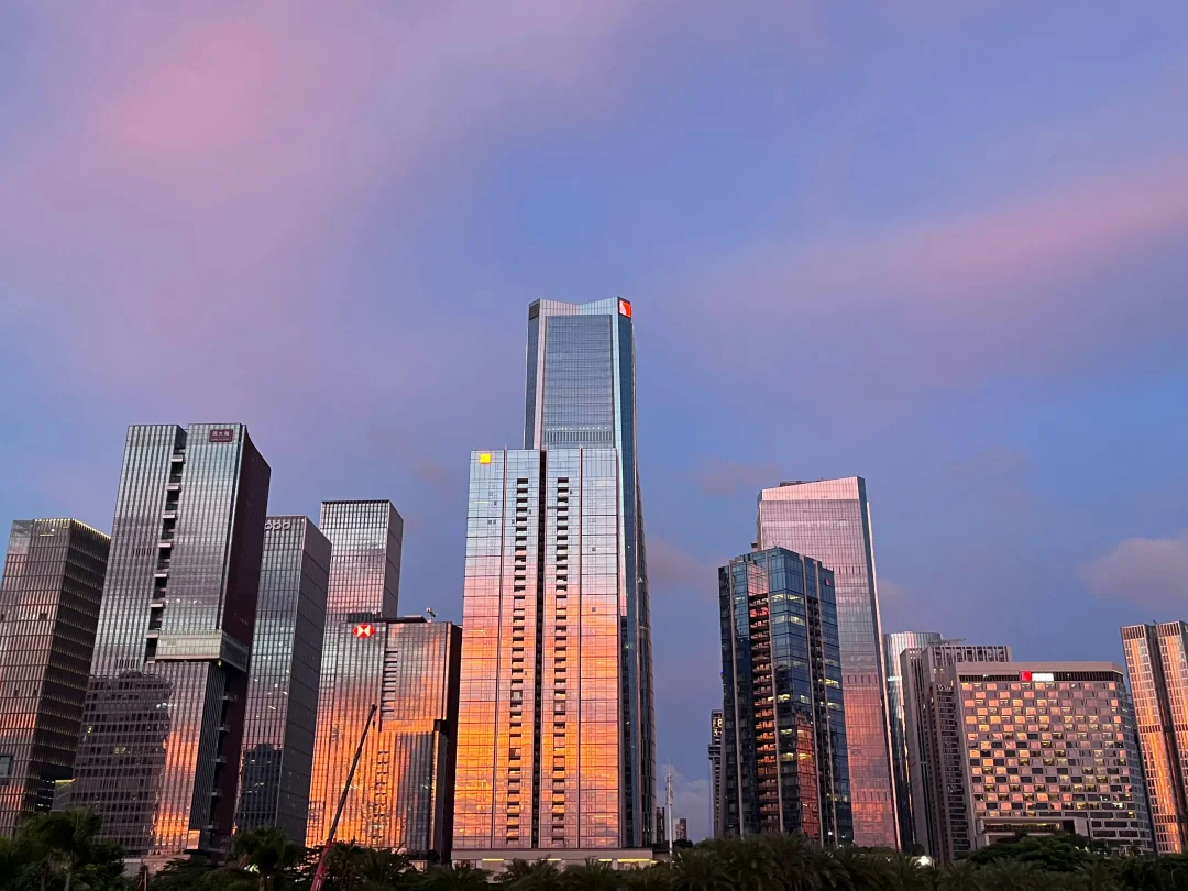 今天的快乐是日落给的！