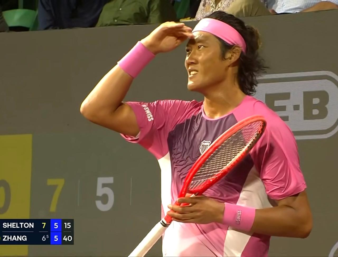 张之臻ATP250休斯敦站第二轮双抢七不敌谢尔顿，遗憾止步
        北京
