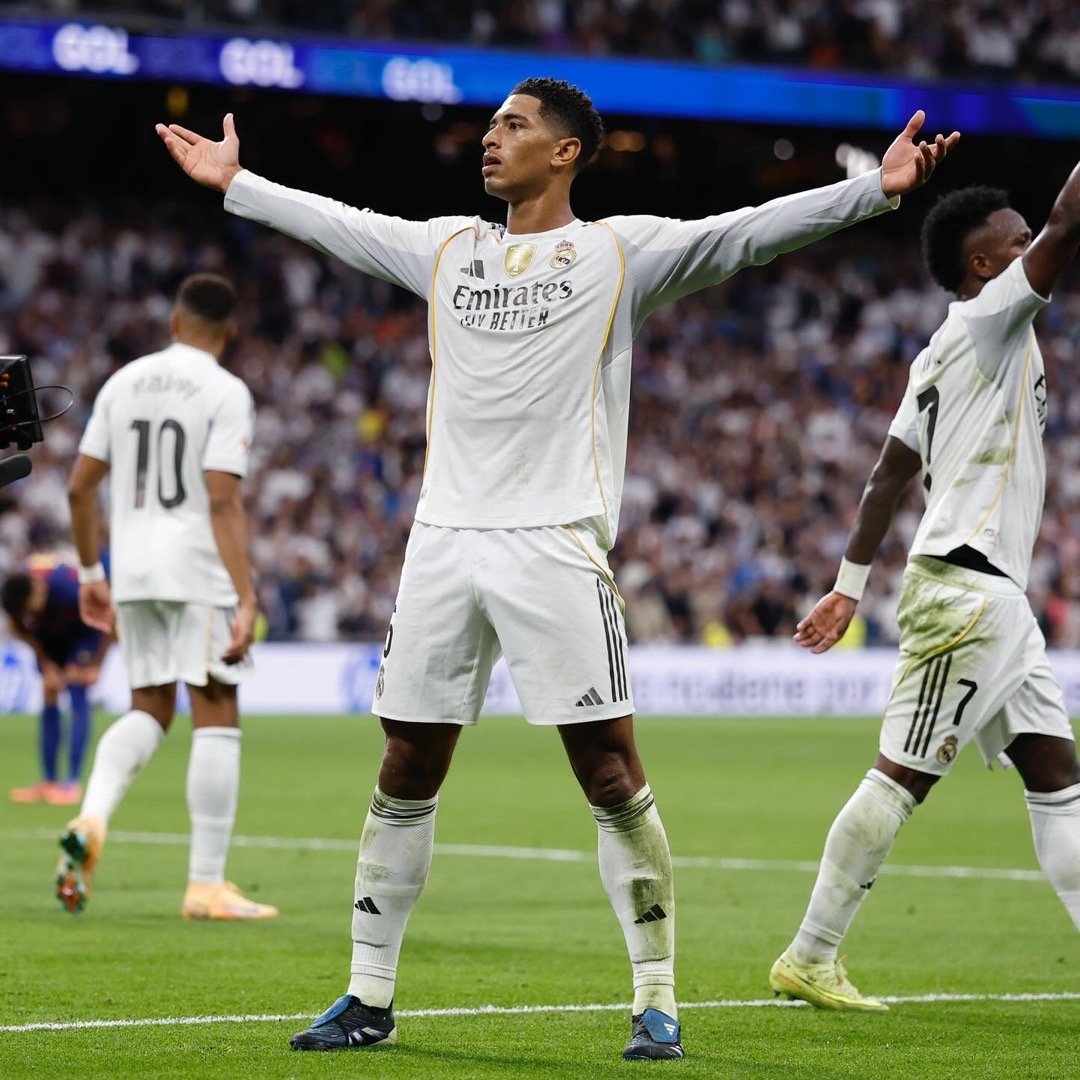 贝林厄姆：打嘴炮太廉价了。Hala Madrid，直到永远！西班牙国家德比皇马2