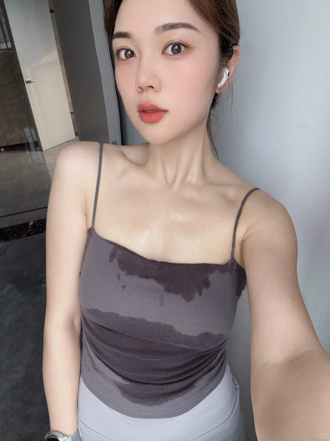 运动女孩 因为热爱所以坚持