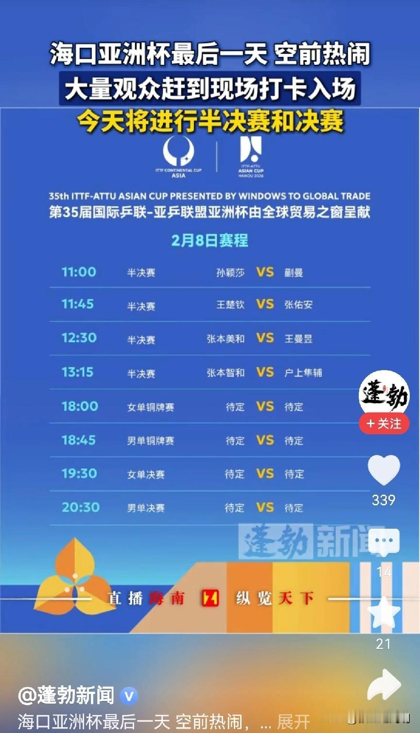 又将看到这对双子座对决了。

这两个人能同时在决赛相遇，说明比赛进程很正常，一切