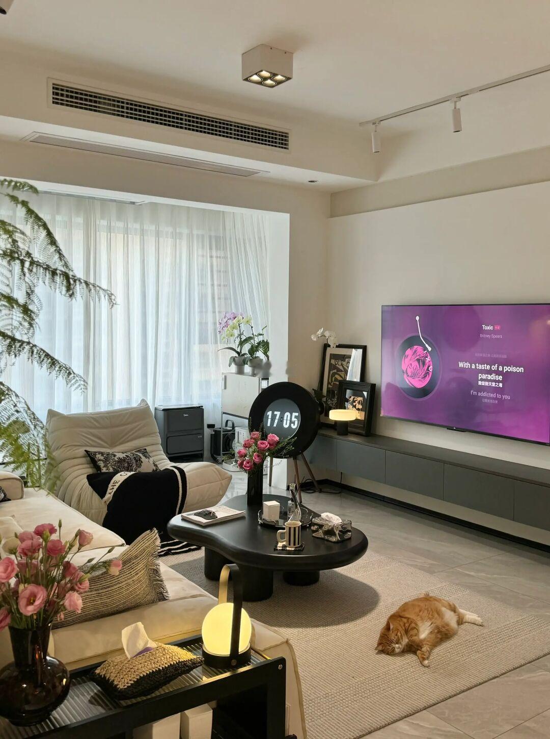 76㎡🏠，小户型搭配好也可以很温馨～