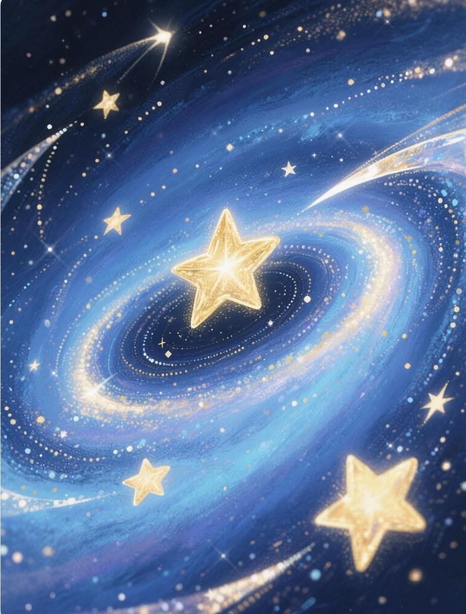 上联：银河星汉千年守望
下联：人间天上两情相悦