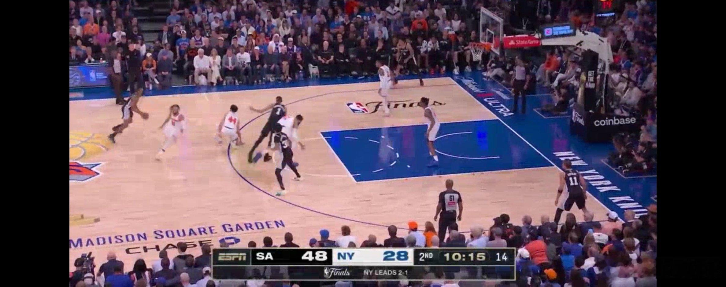 马刺领先一个屁了，应该稳如普陀山了nba总决赛nba