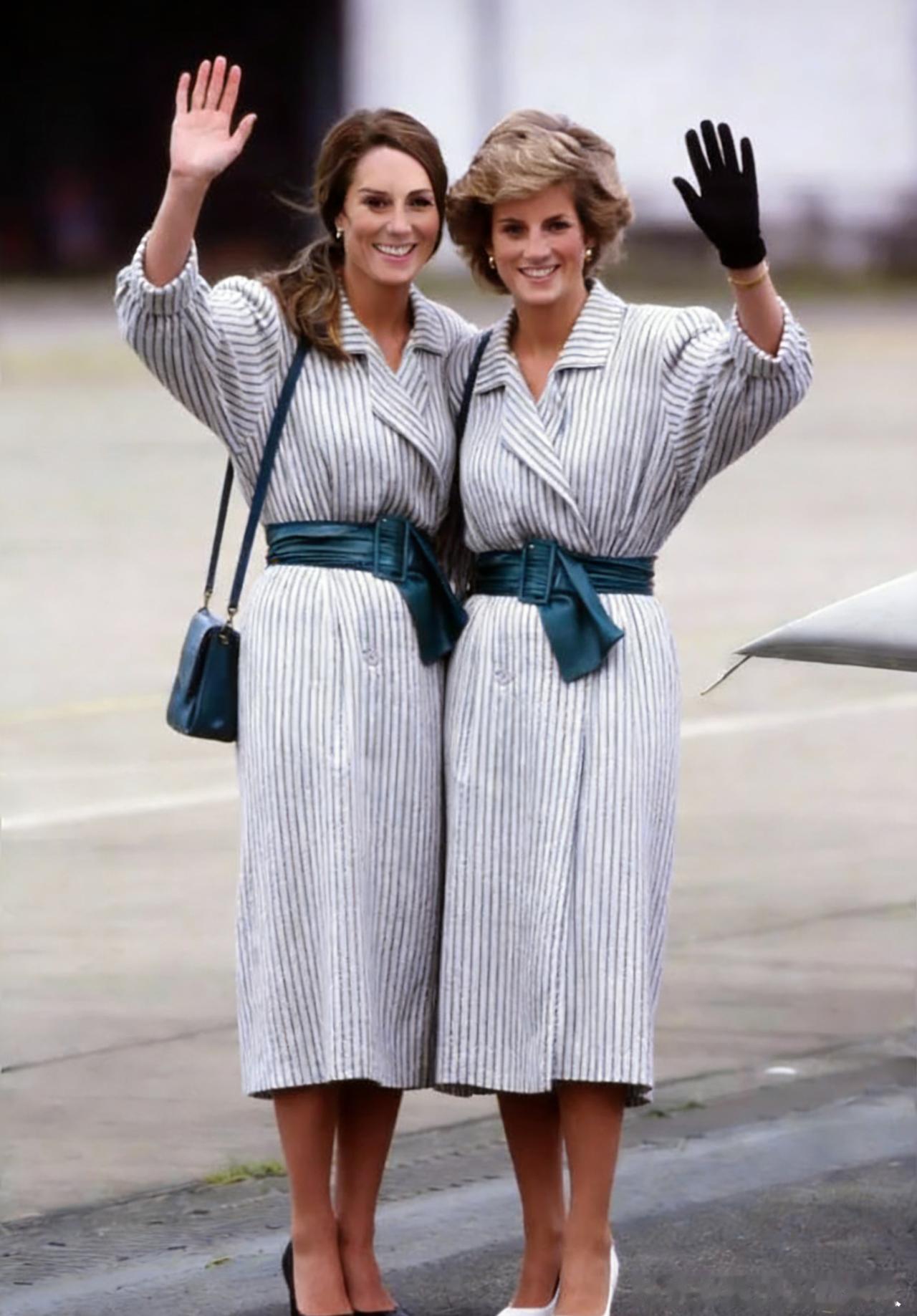 最近老是有个想法，如果凯特穿上婆婆的衣服会是什么样的呢？
我用Al技术实现了这个