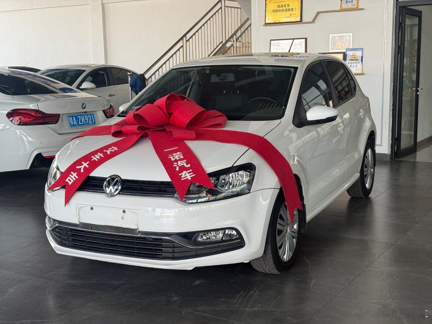 小polo已售 感谢武汉本地女网友信任哈哈 特别爽快 交付完成 武汉·一诺汽车