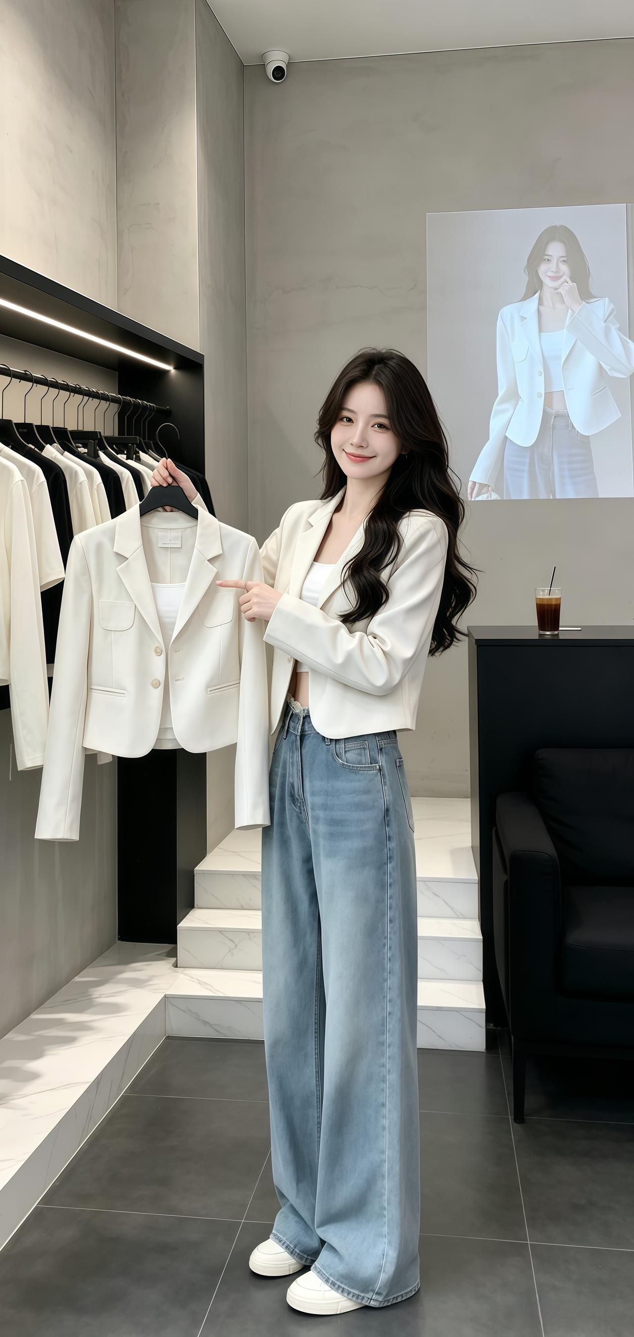 短款显瘦西装 穿搭 高级感穿搭 韩系穿搭 ootd穿搭