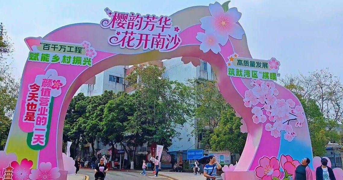 第四届南沙樱花节 已在十八罗汉山盛大启幕 
📍广州 十八罗汉山