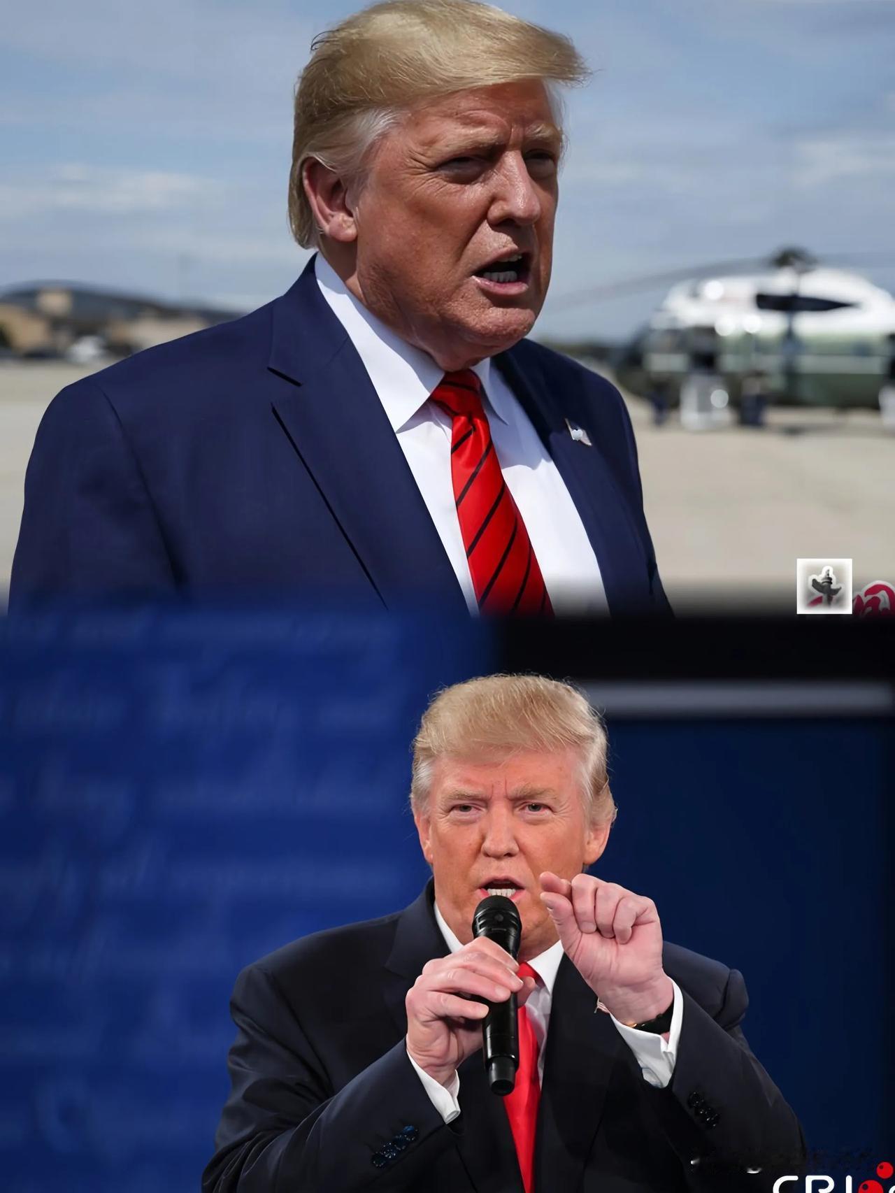 特朗普彻底呆住了～

那边刚把一堆库存货卖出天价，这边反手就把饭碗给挪走了。这时