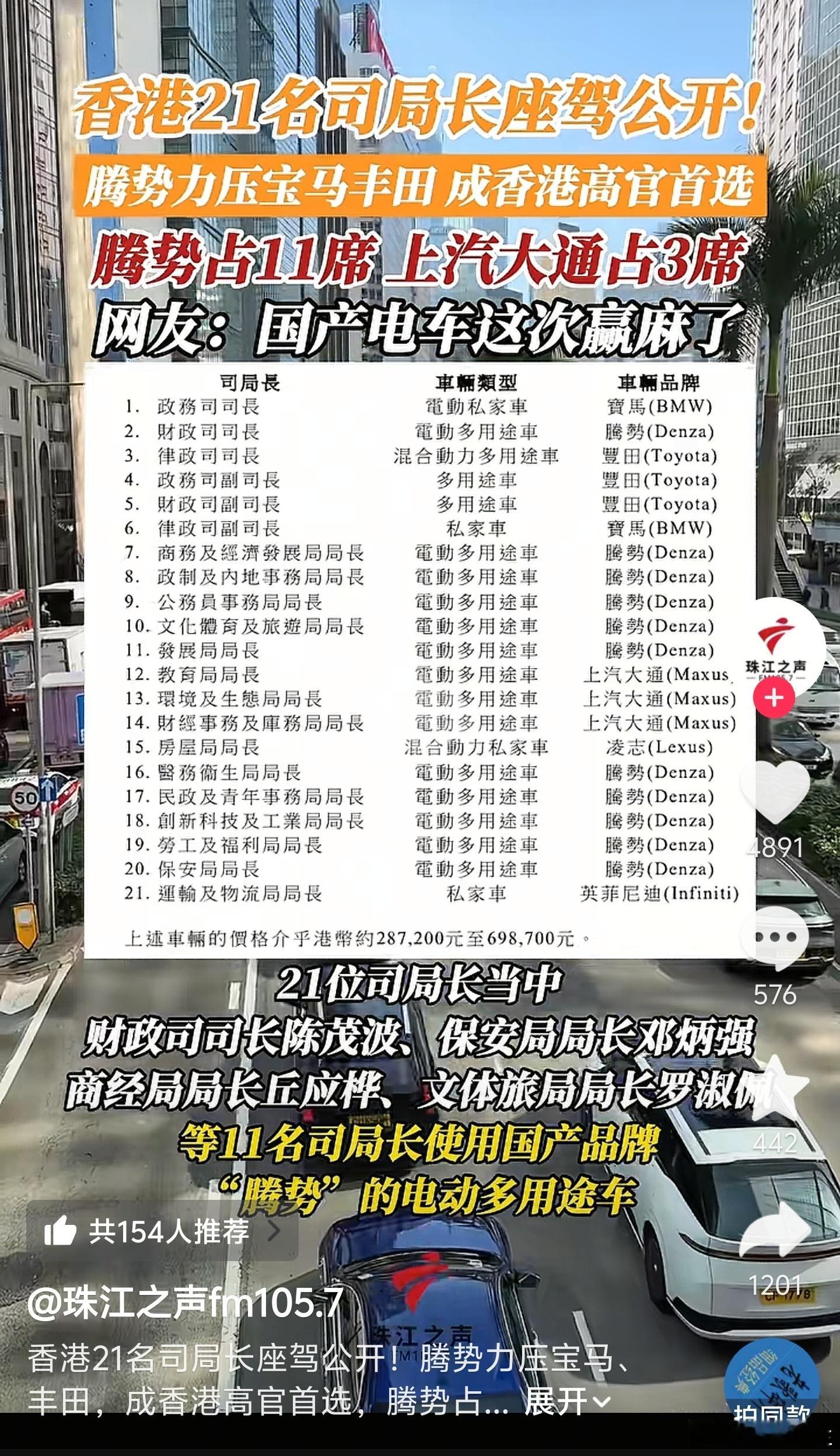 腾势在香港这么受欢迎吗？ 