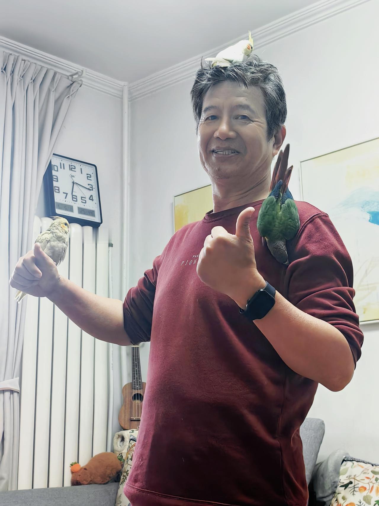 三鸟一体，其乐无穷！