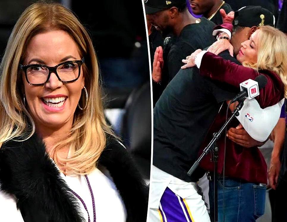 10亿卖队第3天，她替詹姆斯怼自家人
 
珍妮·巴斯凌晨发文，一句“把勒布朗拖下