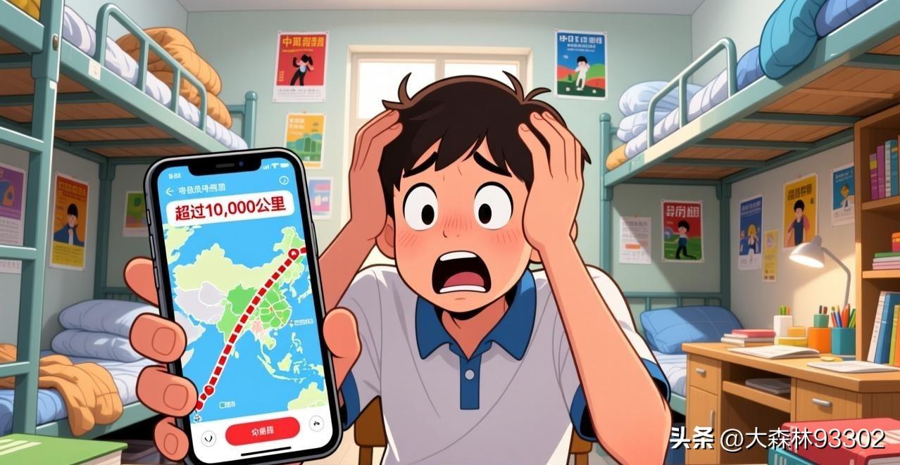 真的离了大谱！舍友为了偷懒不跑体育课，花钱买了款“虚拟定位”软件，想着摇一摇就能