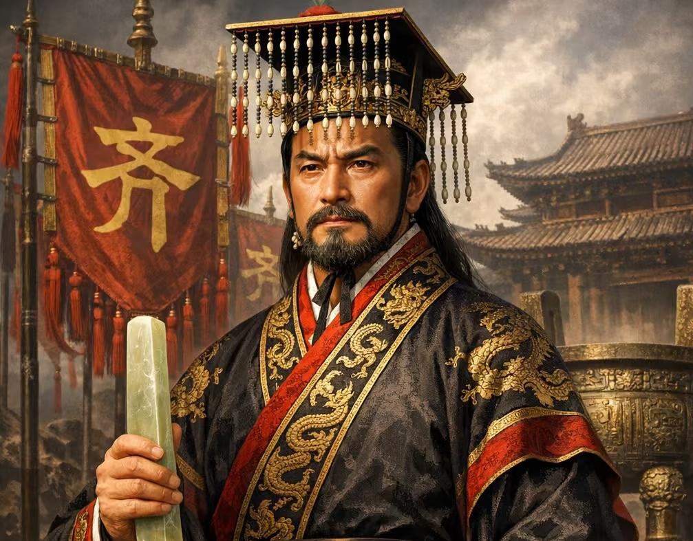 怎能不让人唏嘘呢？春秋五霸之首的齐桓公，前半生九合诸侯一匡天下，末了却饿死深宫，
