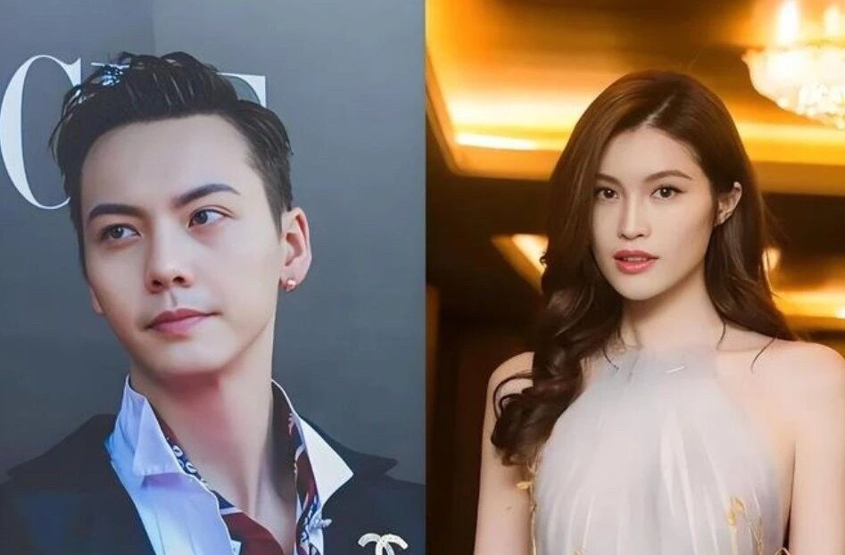 陈伟霆何穗挽手外出温馨甜蜜的幸福，比任何高调的表白都要来得动人。两人可能是饭后，