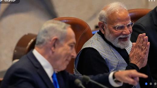 真敢说！莫迪称：以色列为父，印度为母！[灵光一闪][抠鼻][酷拽]
近日，印度总