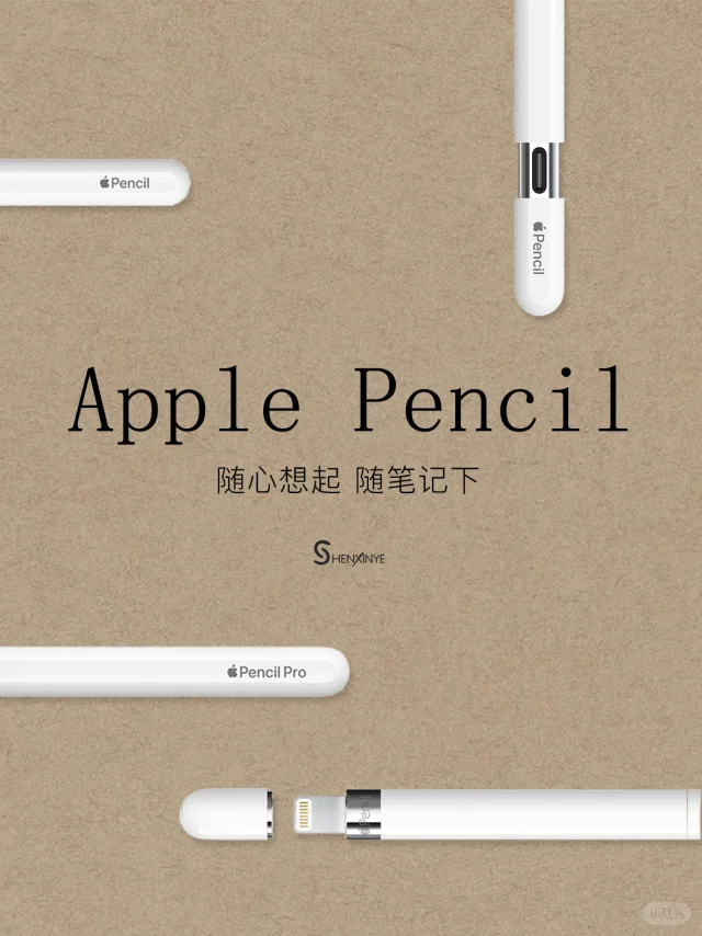 提高iPad生产力｜Apple 4款Pencil笔要买对！