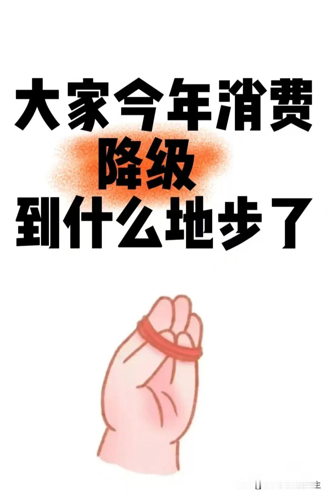 大家今年消费降级都到了什么程度了？实话实说一下，别凡尔赛。

我感觉今年企业效益