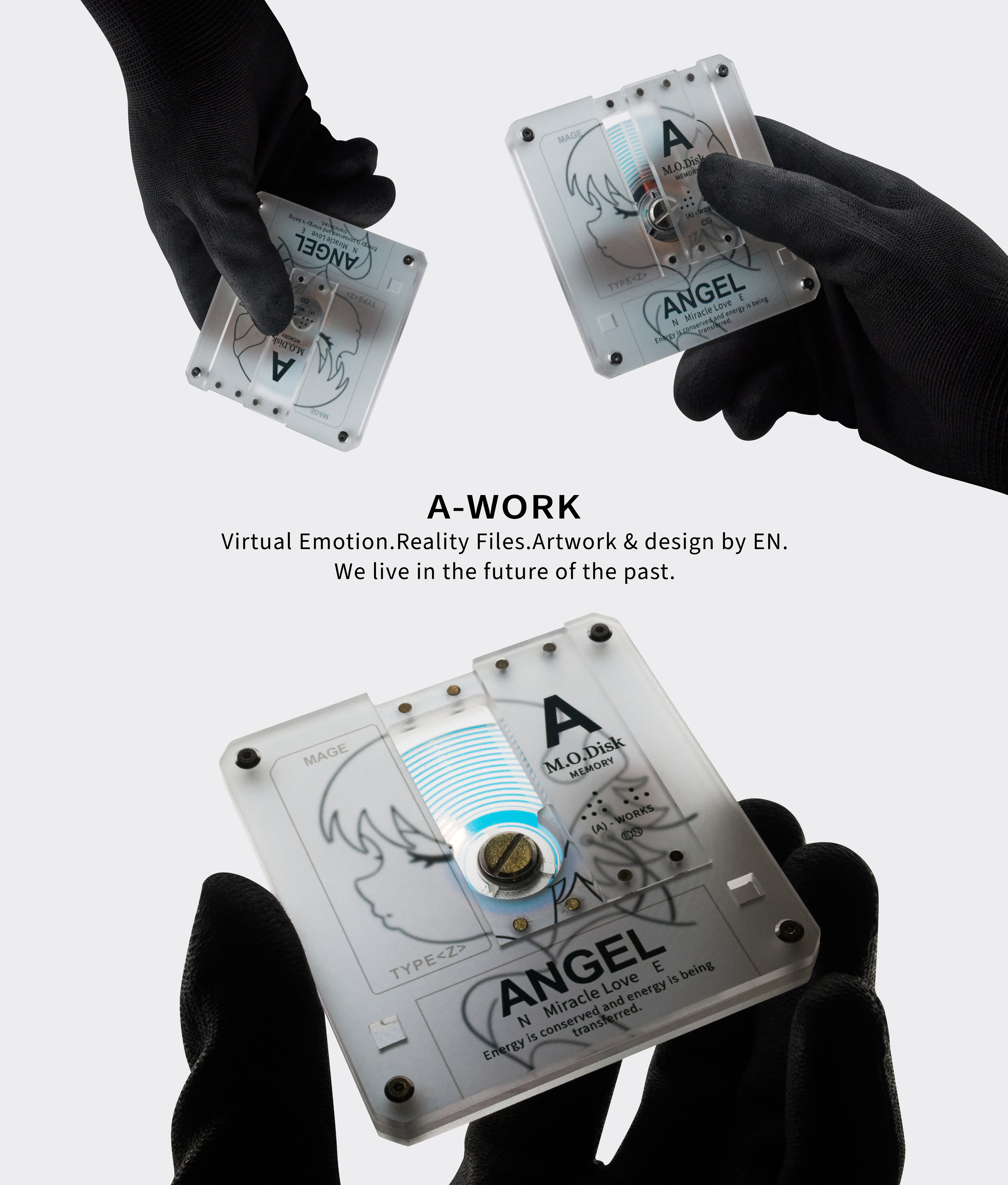 「✦ 电子少女 M.O.DiSK ✦」Fidget Disk 解压磁盘 挂件产品