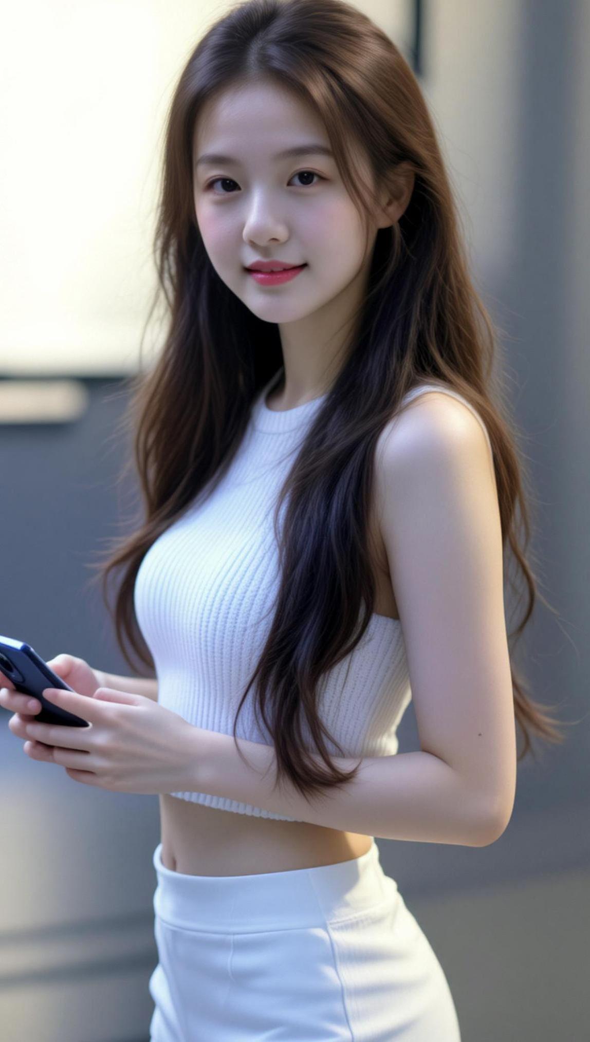 AI清新少女写真  抖音ai创作