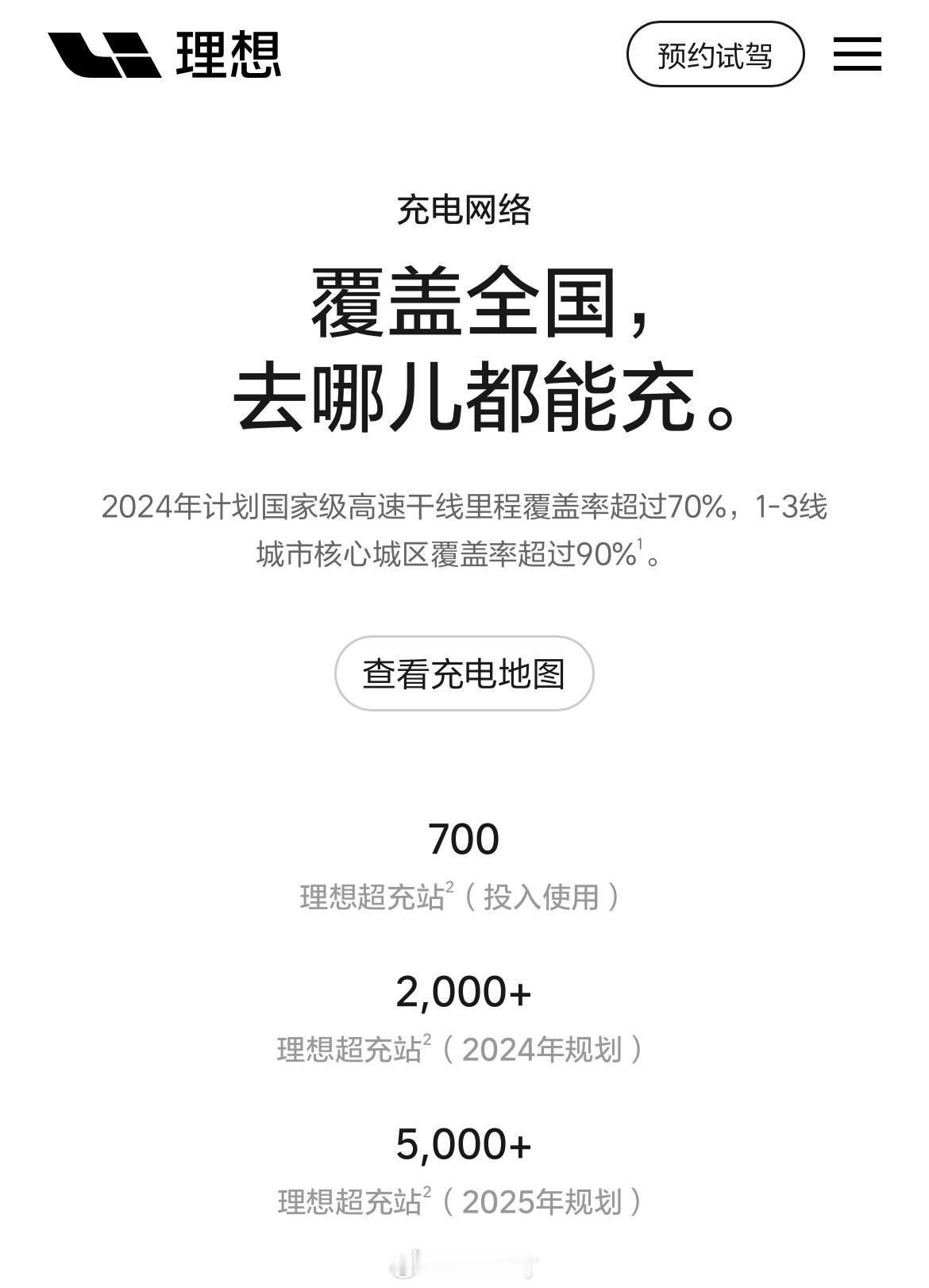 刚刚，700座理想超充站达成。[偷笑]猜一下第800座理想超充站什么时候投入使用