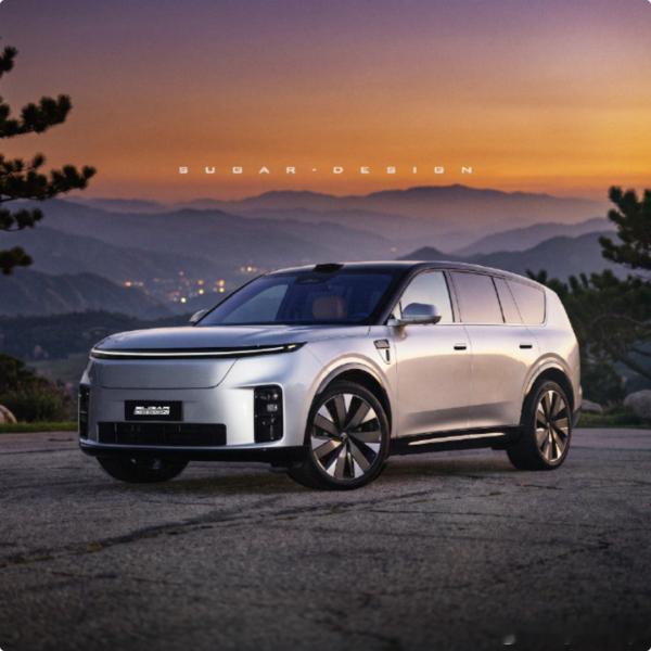 理想 L6 纯电版渲染图曝光，传闻 2027 年 Q1 推出，保留方正家用造型，