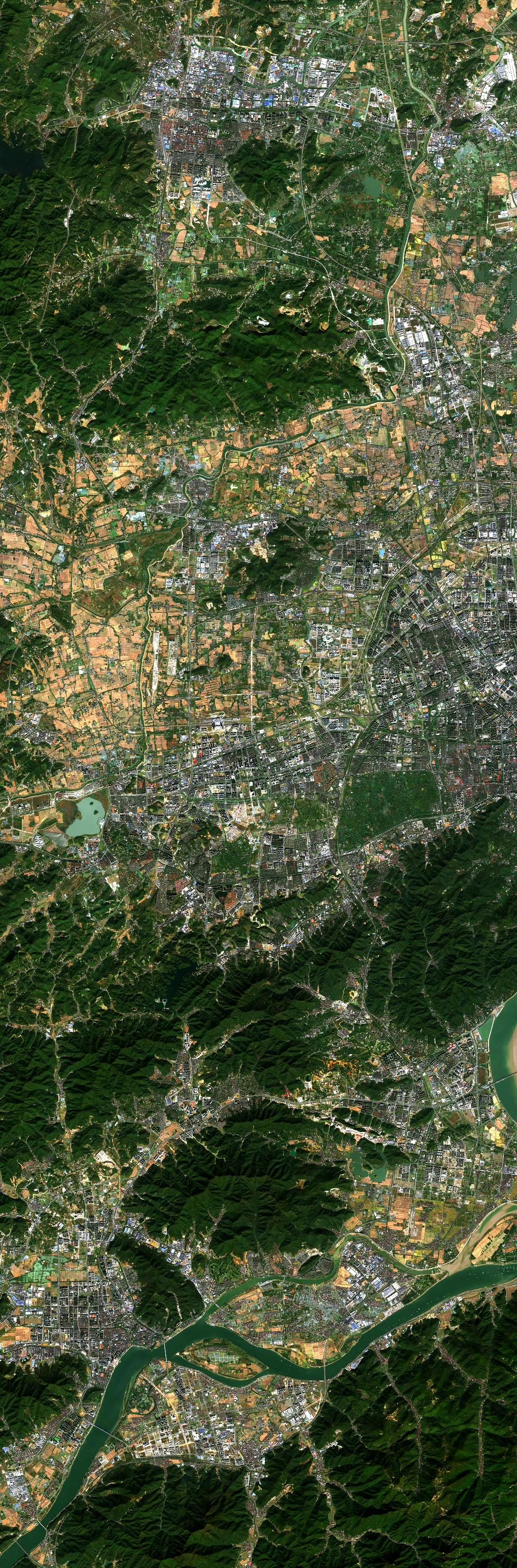 浙江德清-余杭-富阳最新卫星图（11.28）