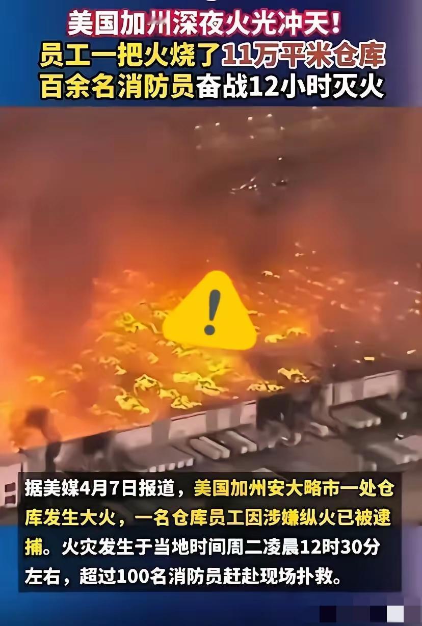 4月8号那天凌晨，一个才29岁的美国打工仔，直接把金佰利的超级仓库给点了。

​