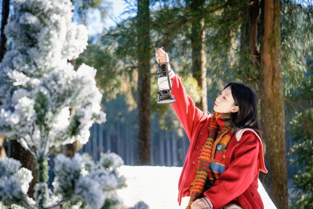 明月山雪人节❄️拍照攻略｜隐藏机位出片秘籍