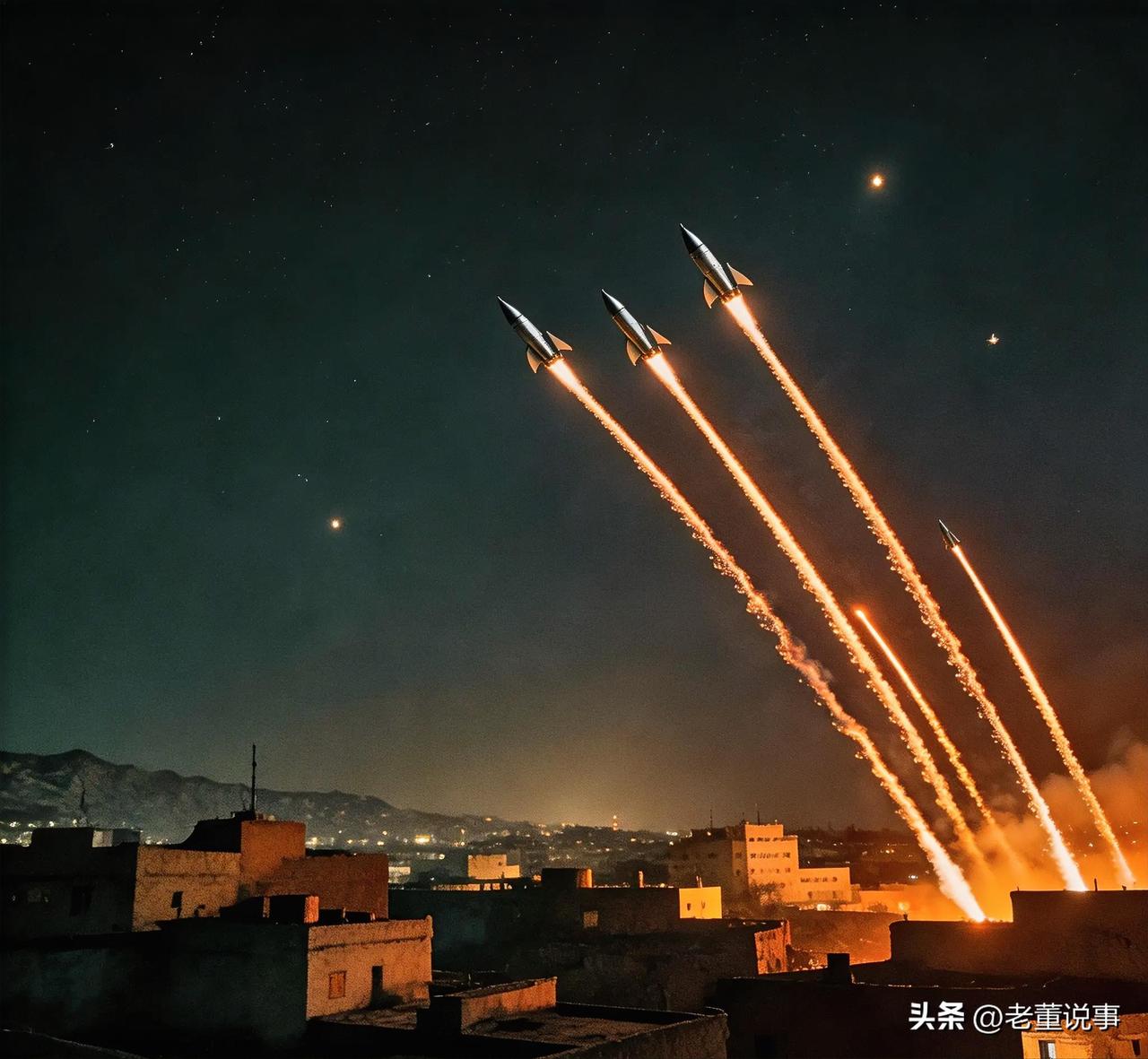 中东这锅乱粥算是彻底煮开了。
阿富汗首都喀布尔大半夜又炸了，防空炮火响成一片。这