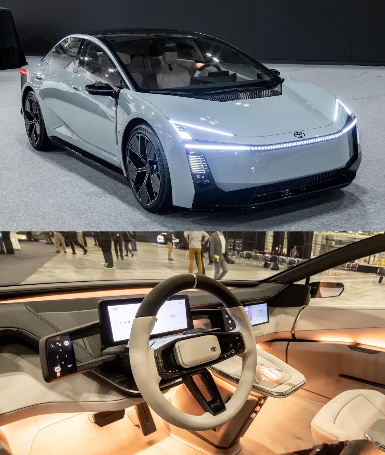 全新卡罗拉概念车太帅了，虽然是概念车但我觉得后面量产的时候也能挺帅，卡罗拉要走运