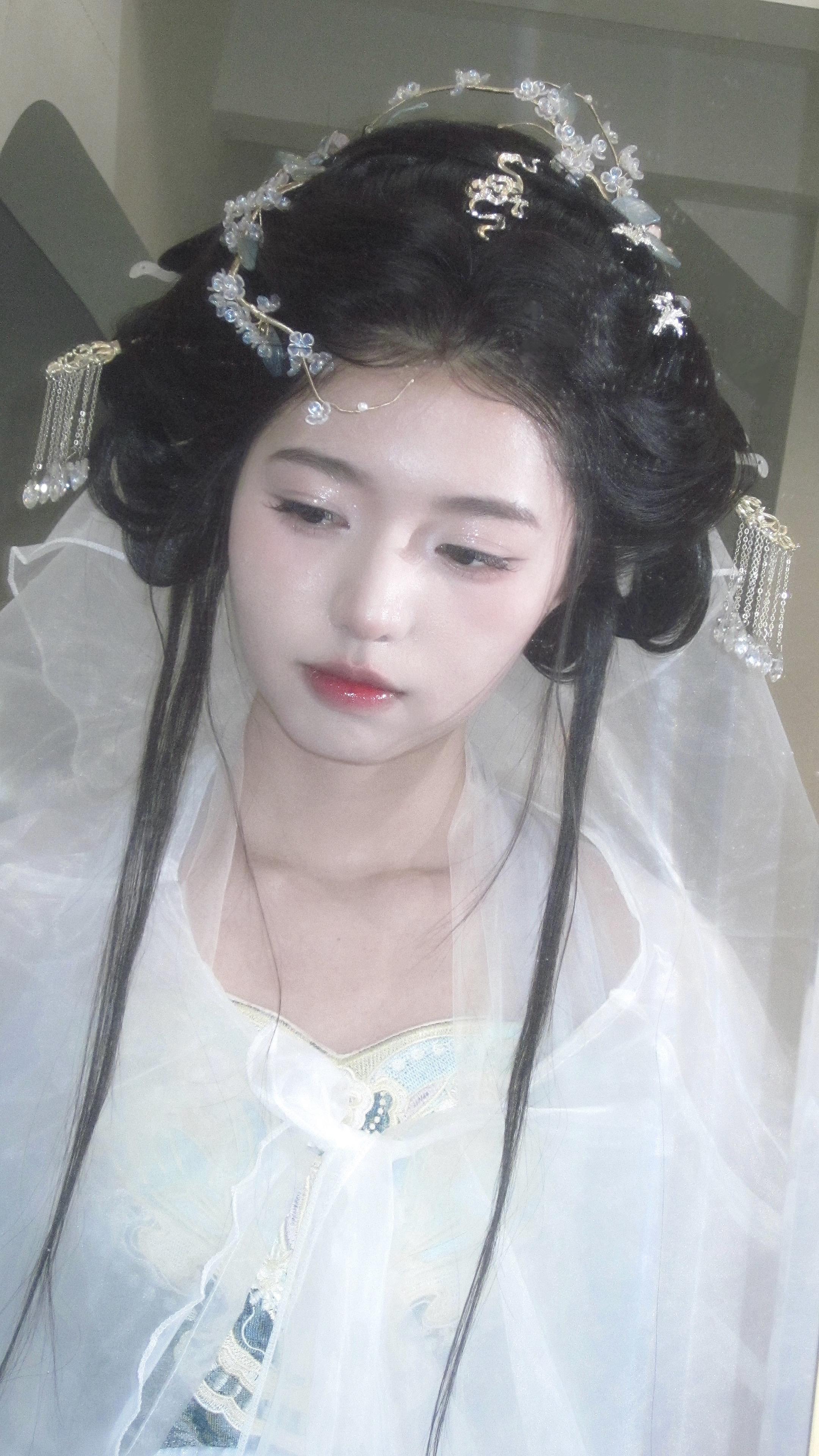 发型古风汉服妆造古风造型 国风合伙人