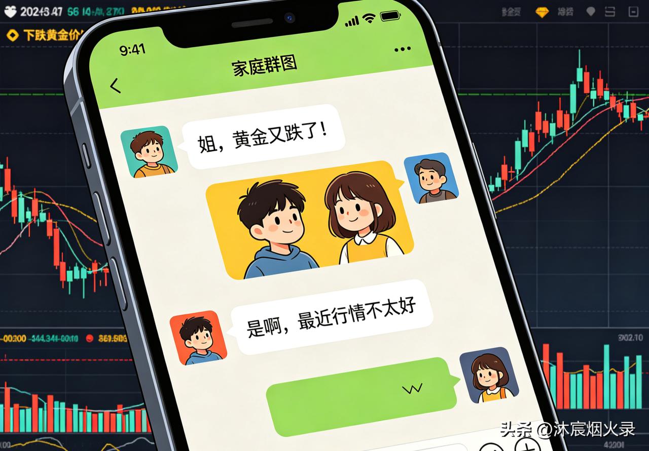 最近金价大跳水，身边人都慌了，难道普通人投资真的只能跟风亏钱吗？
 
今天弟弟在