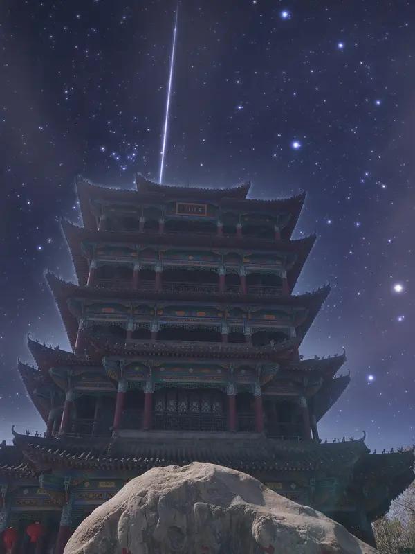 上联：星河浅唱万古谣；念姐邀对宇宙深长千古迷。