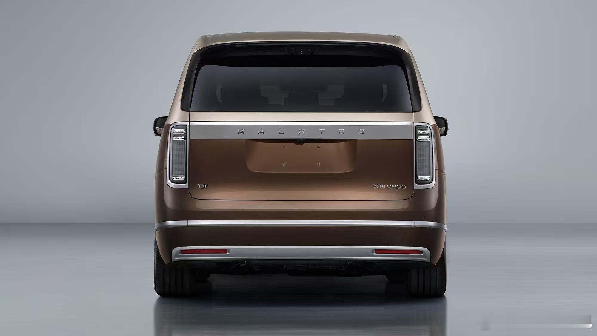 尊界MPV尊界MPV V800来了我觉得这个屁股是好看的 