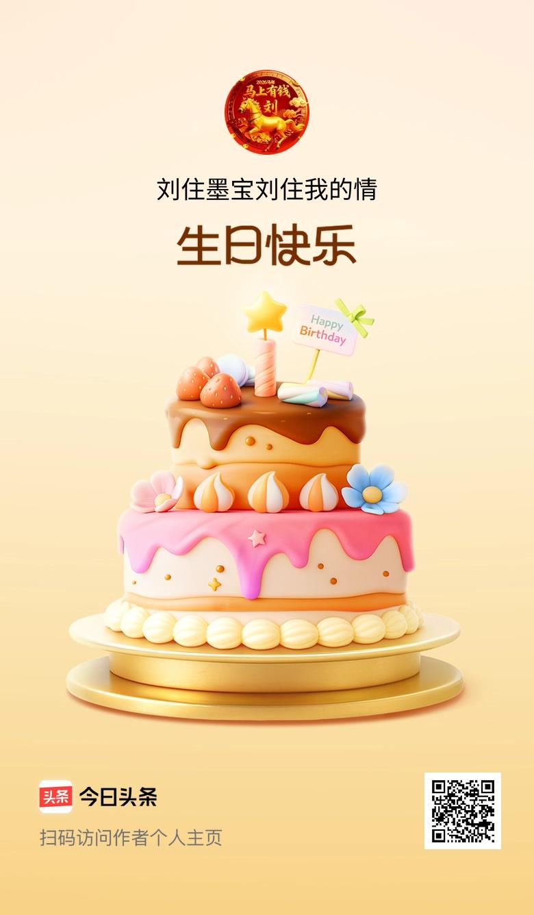 具体生日不知哪一天，自己做主定5.4。
今天是我的生日，感恩生命中出现的每一个人
