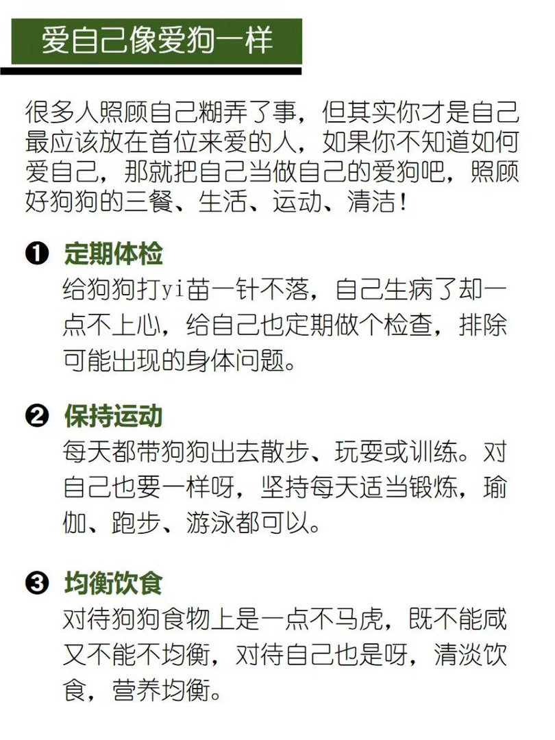 现在的小狗都比我们会生活，修狗生活哲学火遍全网不是没道理。 建议像小狗一样养自己