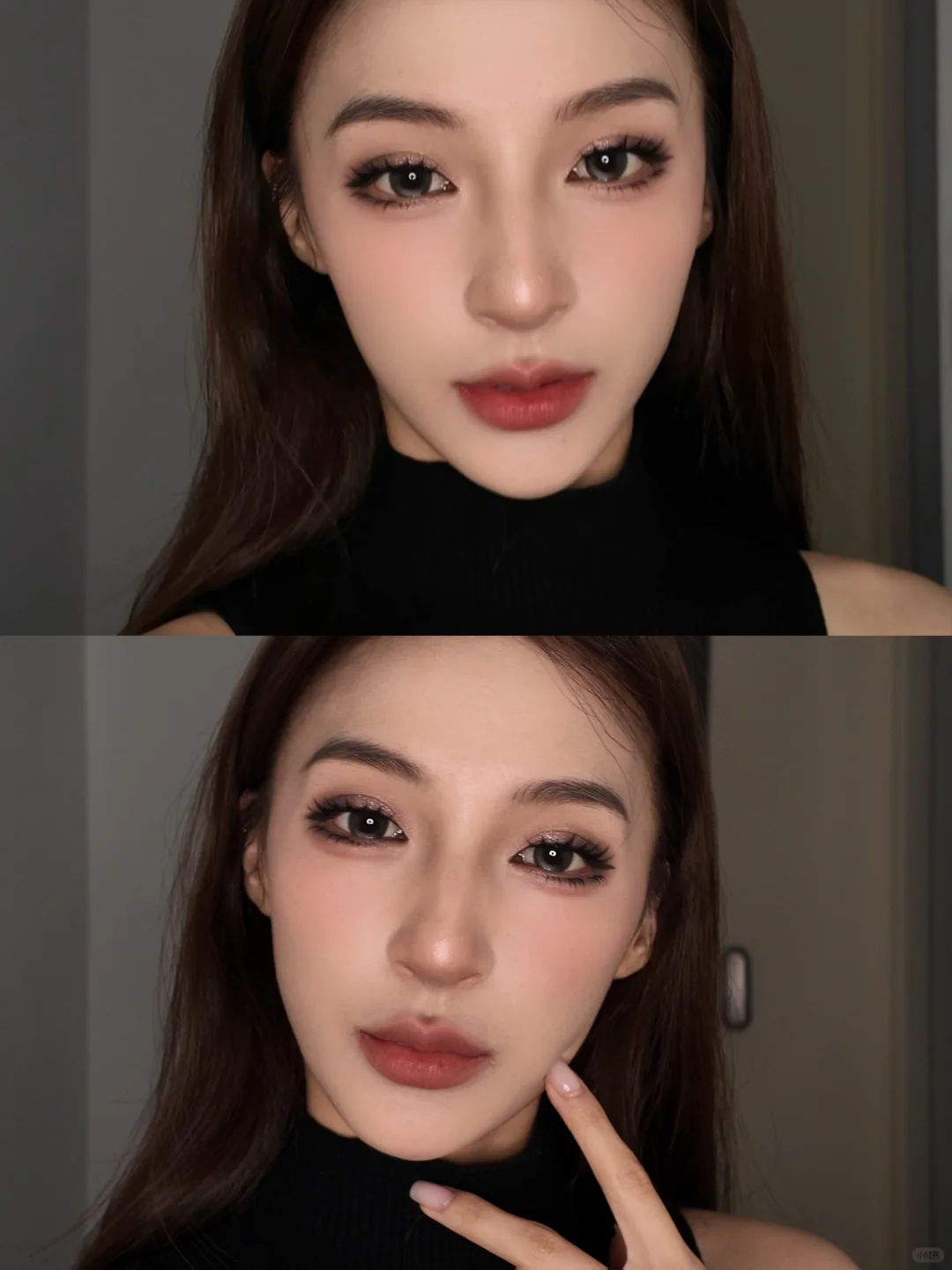 浓颜就照着这个妆画！