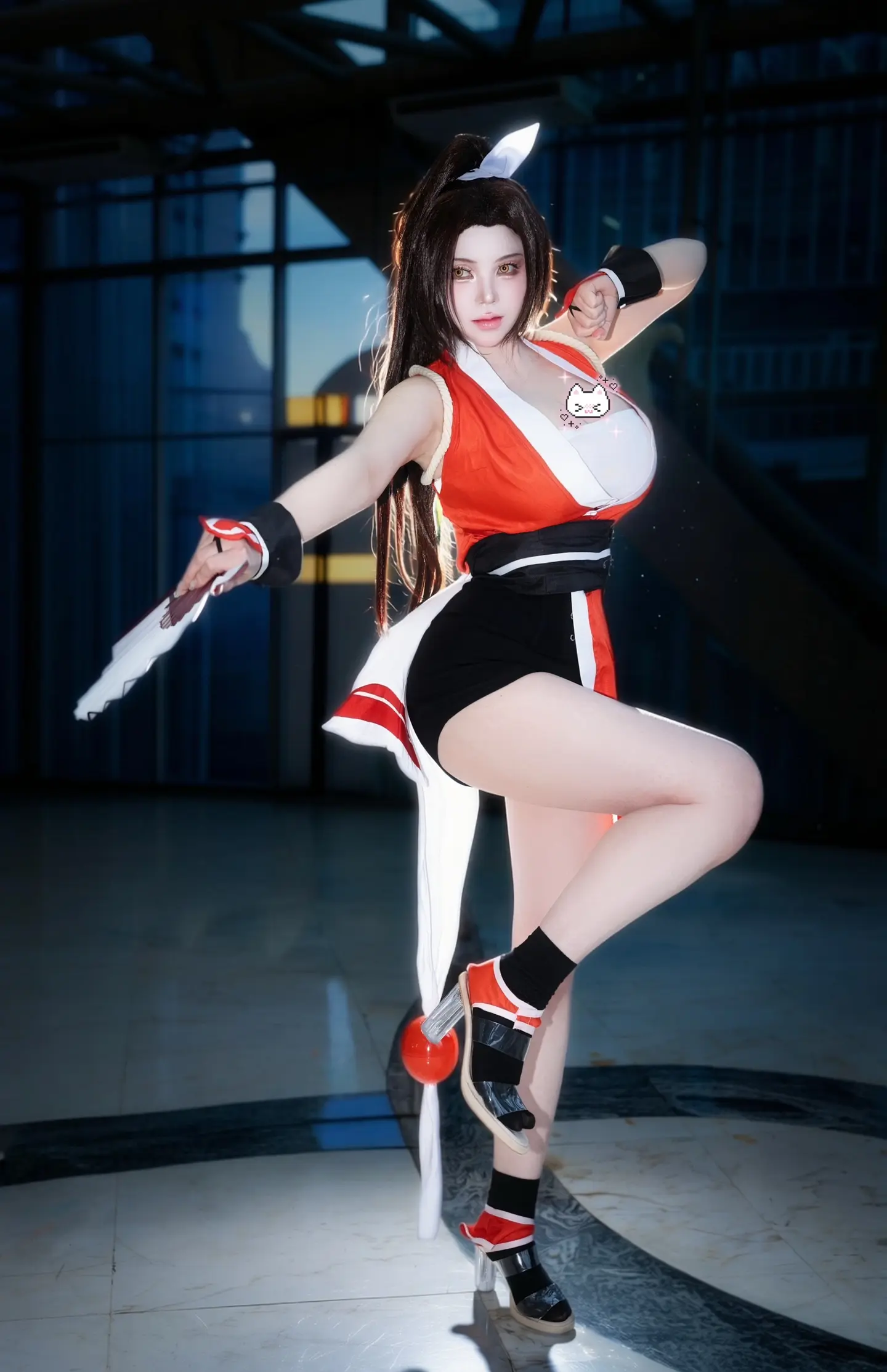 臭弟弟，姐姐的中线可不是那么好吃的哦～  摄影