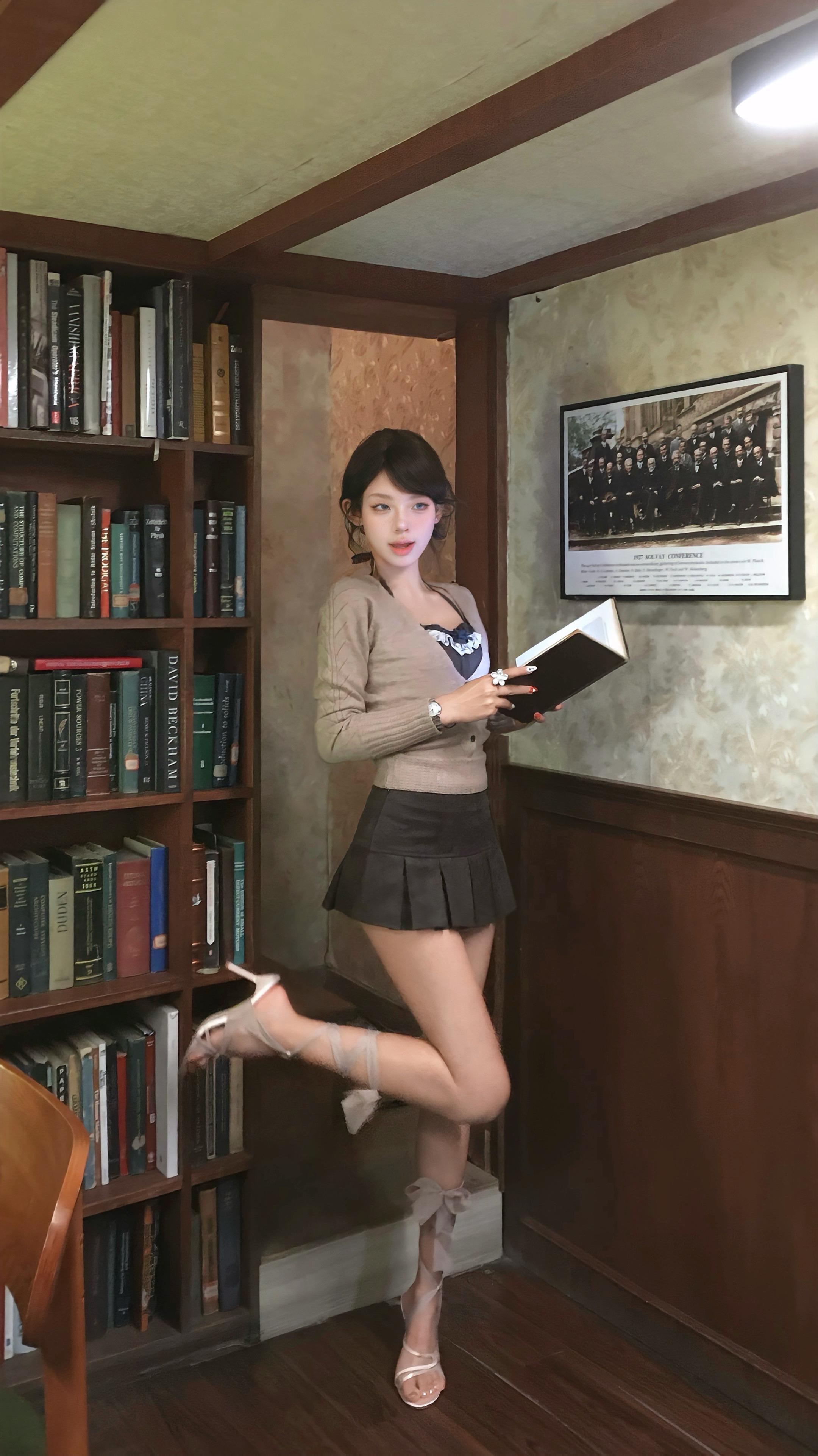 入冬了也要穿 mini skirt