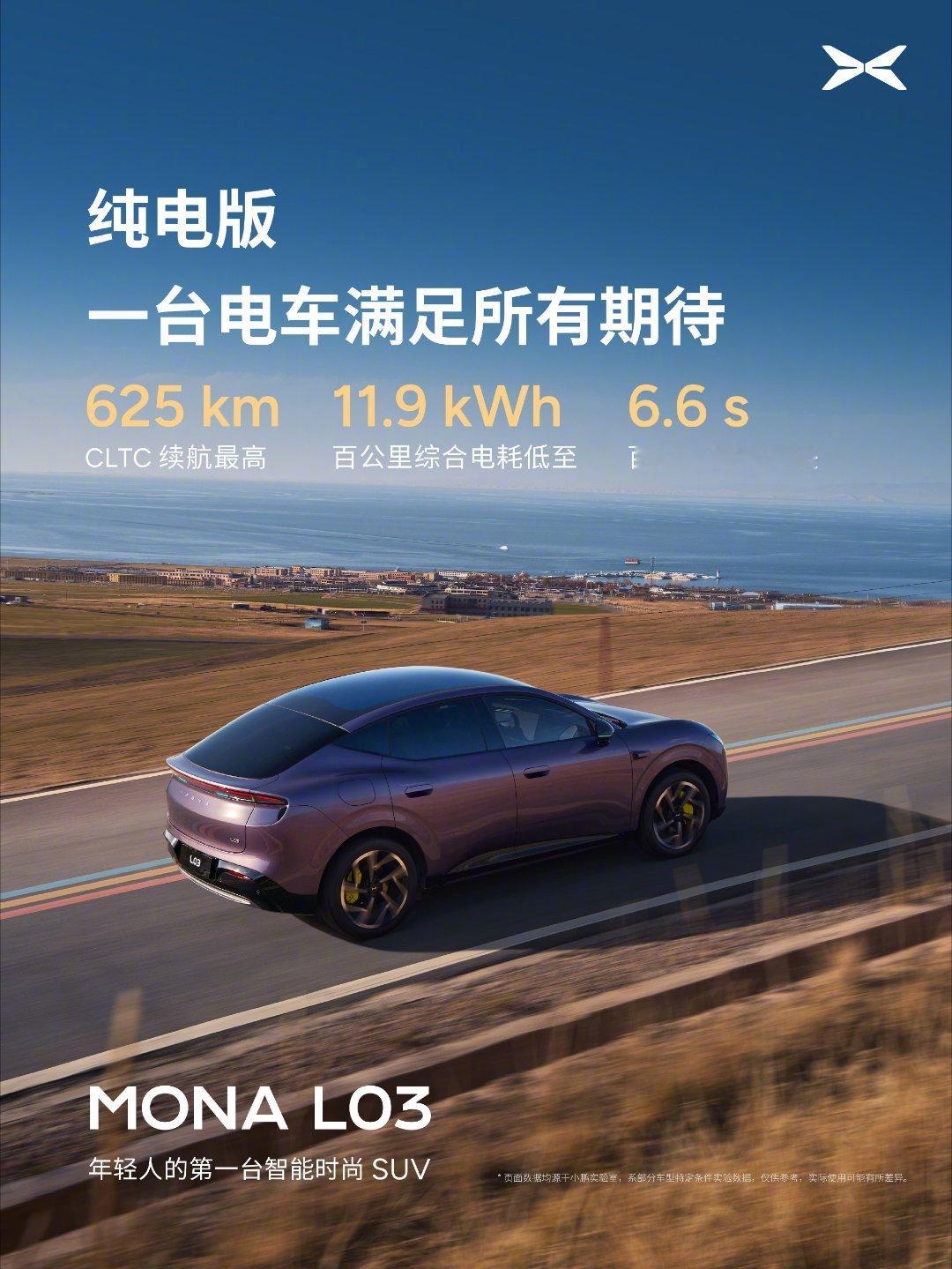 小鹏MONAL03对标30万级开发当年MONA 03刚出来的时候，其实你就会发现