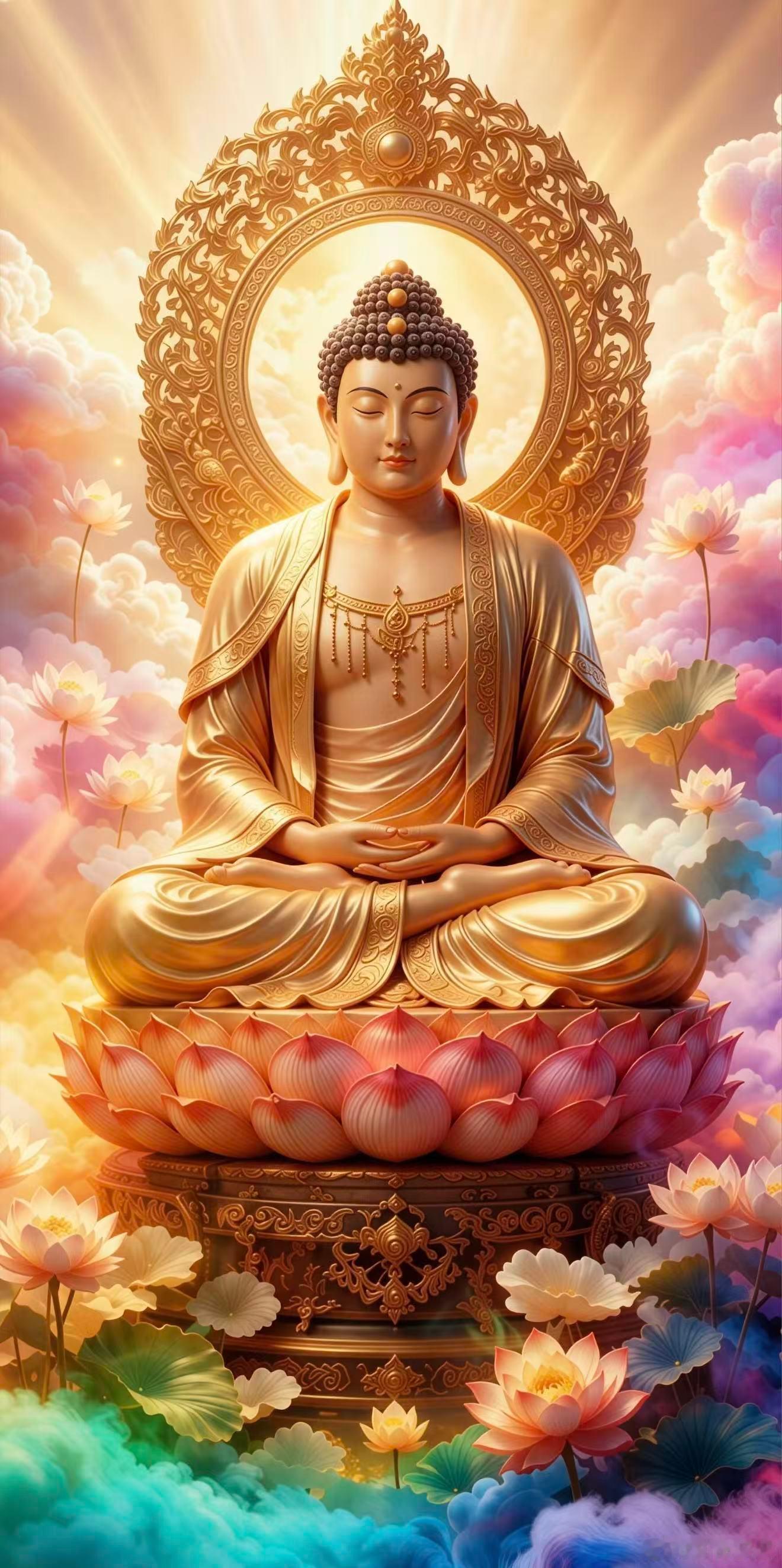 见佛祈福，渡己渡心一念虔诚，一念心安。愿佛力加持，化解生活所有困顿与坎坷。褪去浮