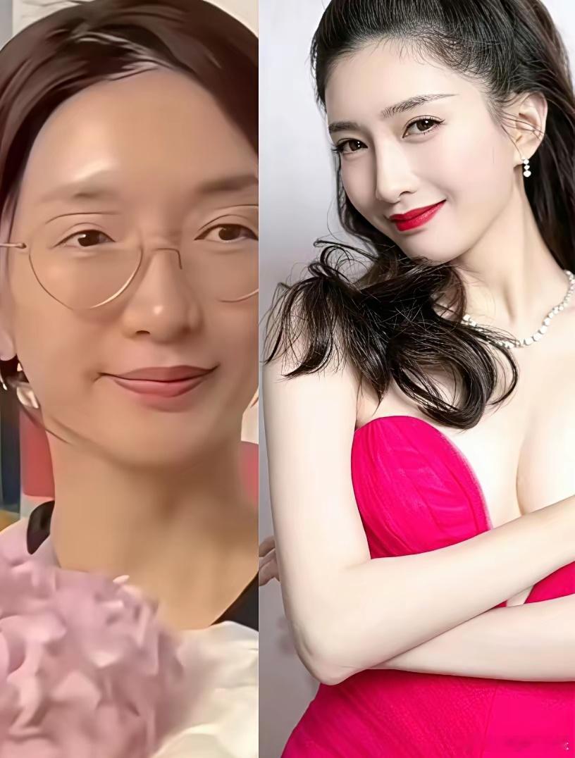 第一眼都没有认出来，这是“江疏影”。​40岁的江疏影太敢了直接素颜，只想说一句化