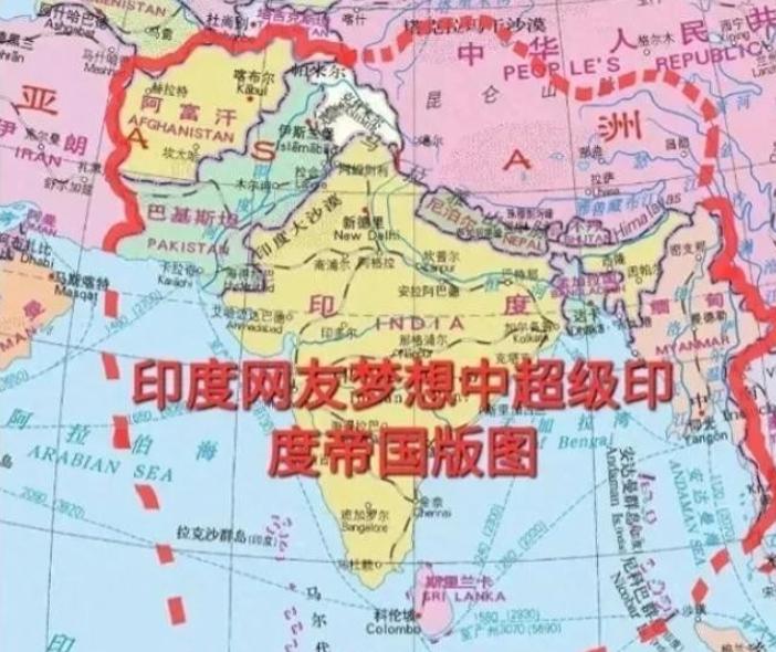有人说，如果当年印度、巴基斯坦、孟加拉三国不分家的话，将是一个国土400万平方，