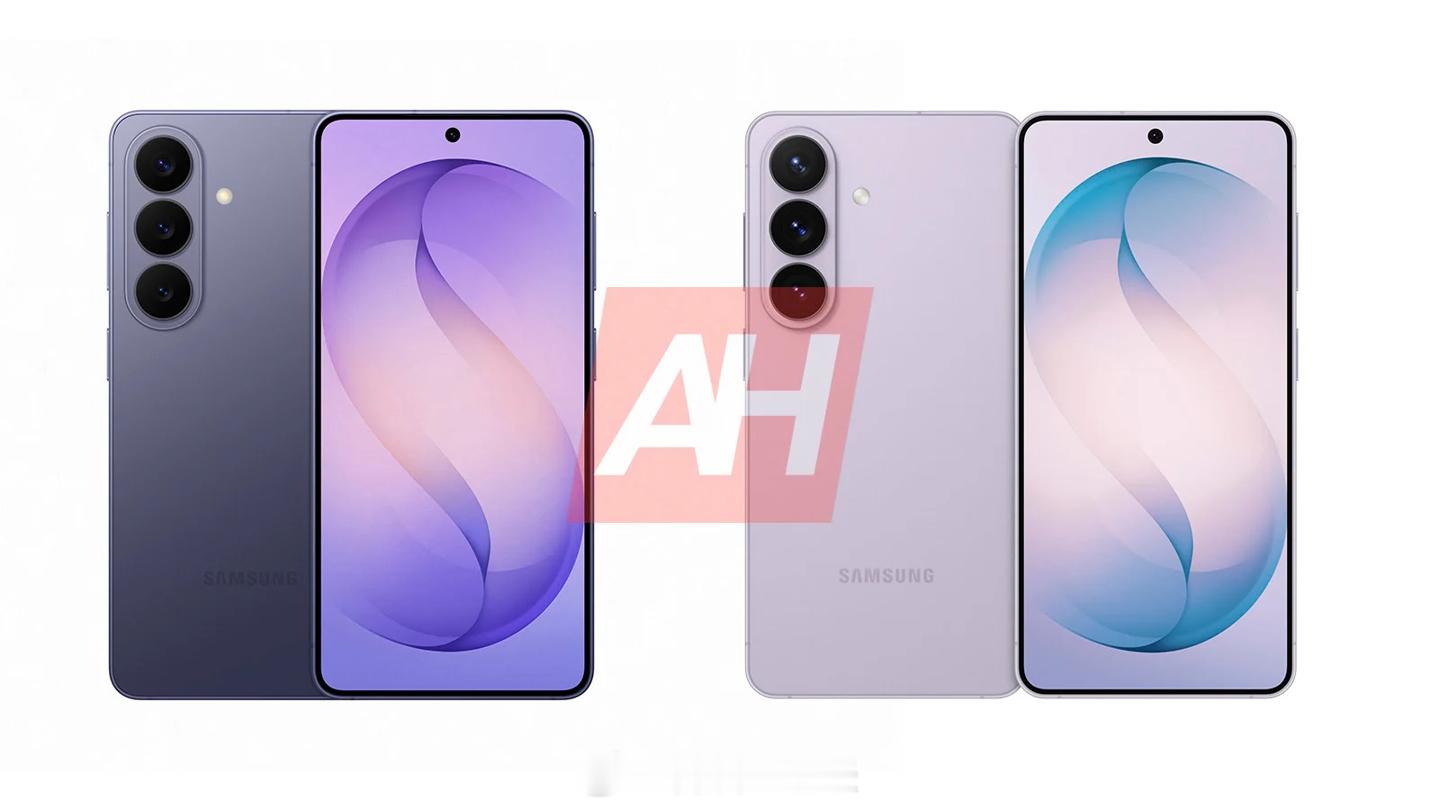 三星 Galaxy S27 标准版渲染图，背面依旧采用纵向三摄，与上一代标准版差
