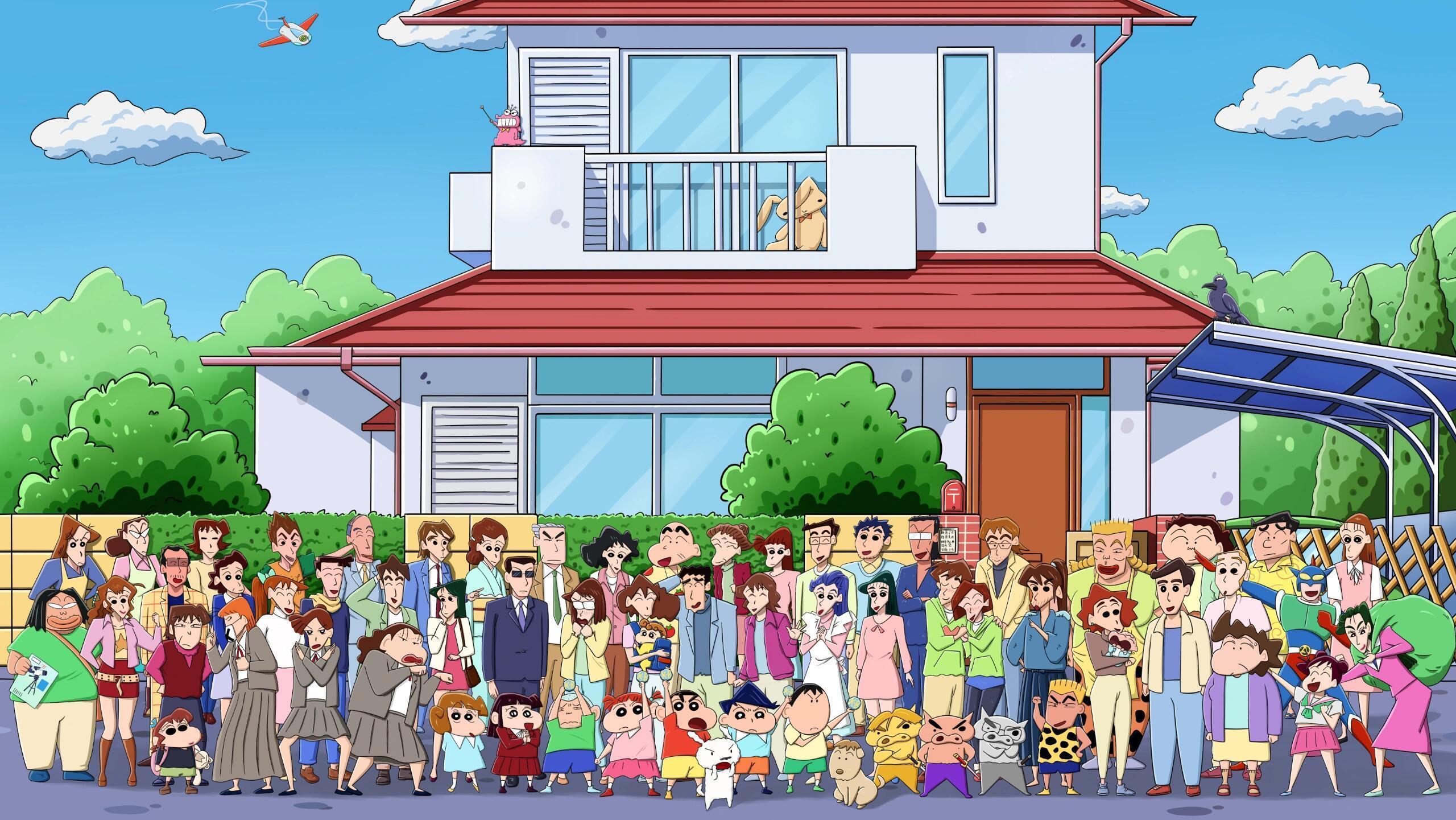 蜡笔小新iPad 平板 电脑 壁纸 