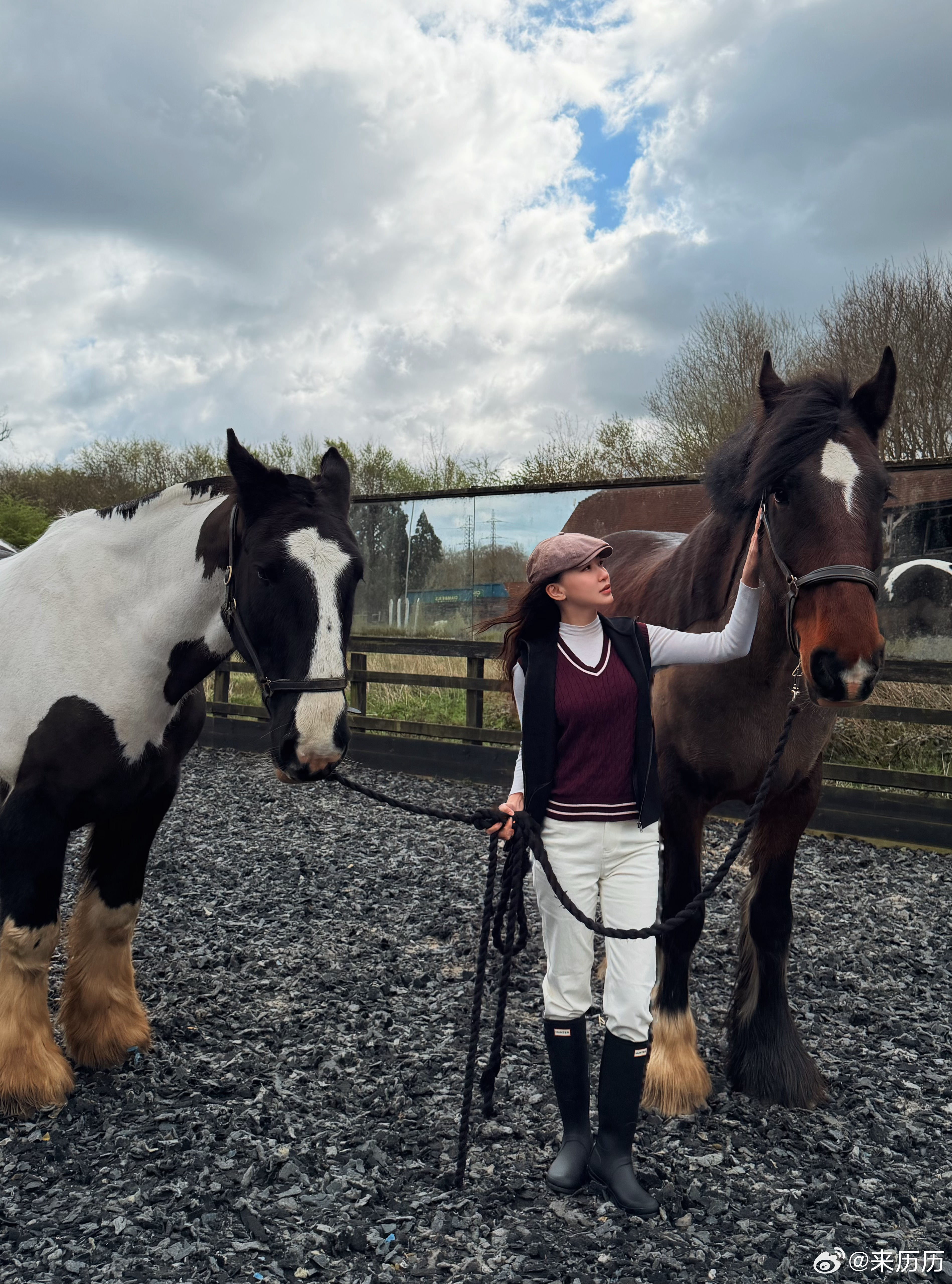 While I’m at British countryside 🇬🇧🐎?