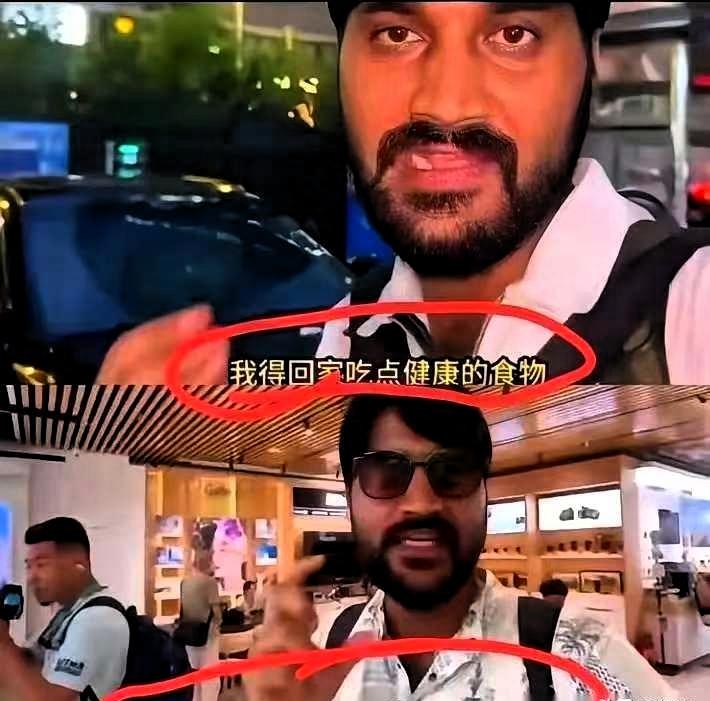 昆明长水机场，一个老外大概是觉得队伍挪得太慢，直接从旁边绕过去，把护照“啪”一下