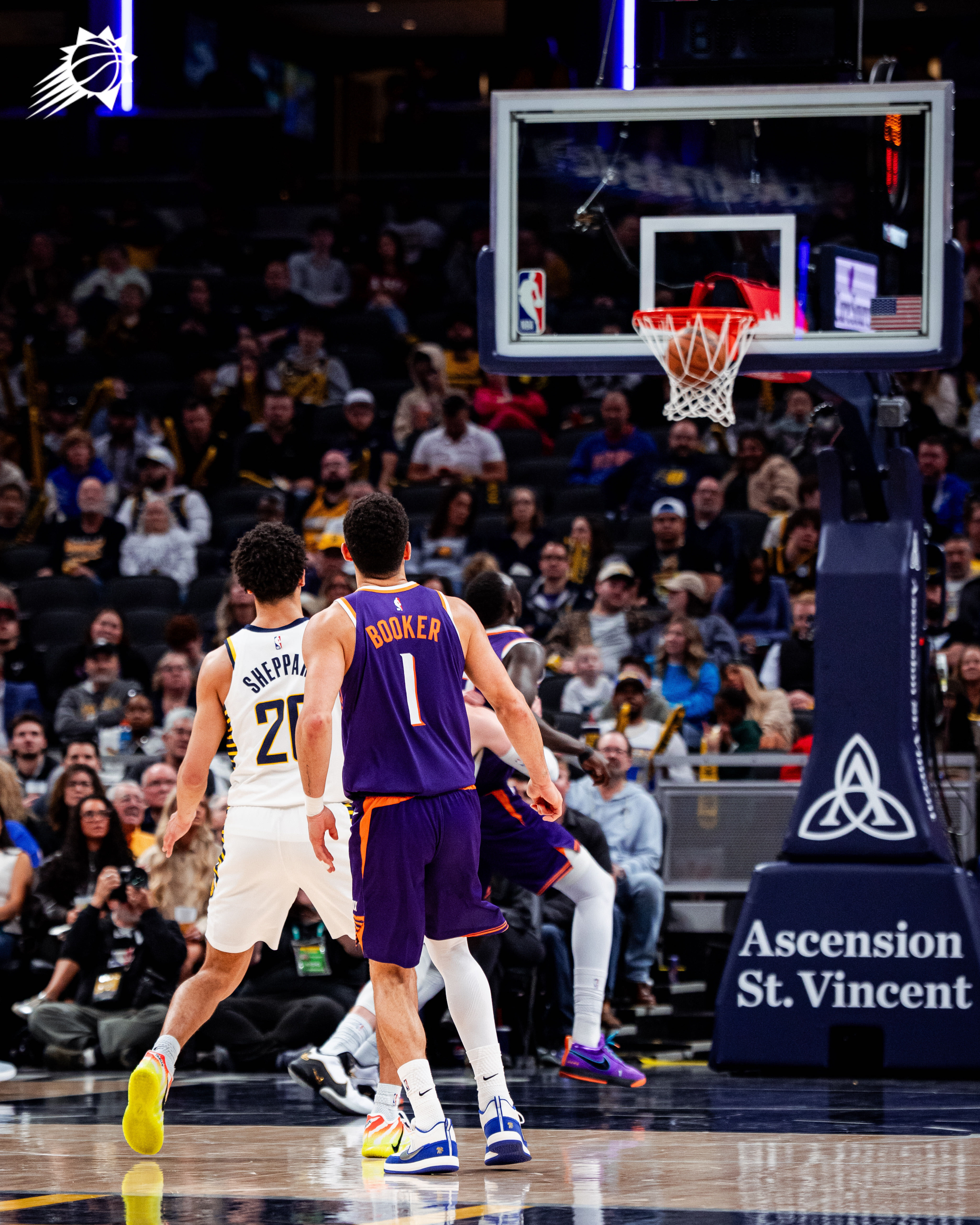 39分❗️布克三分再中🔥菲尼克斯太阳 ｜旭日东升 ｜太阳vs步行者