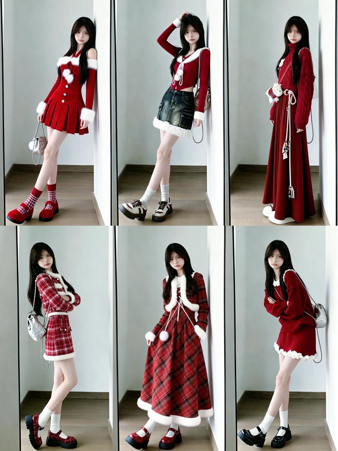 新年这样穿，被闺蜜追着要链接…